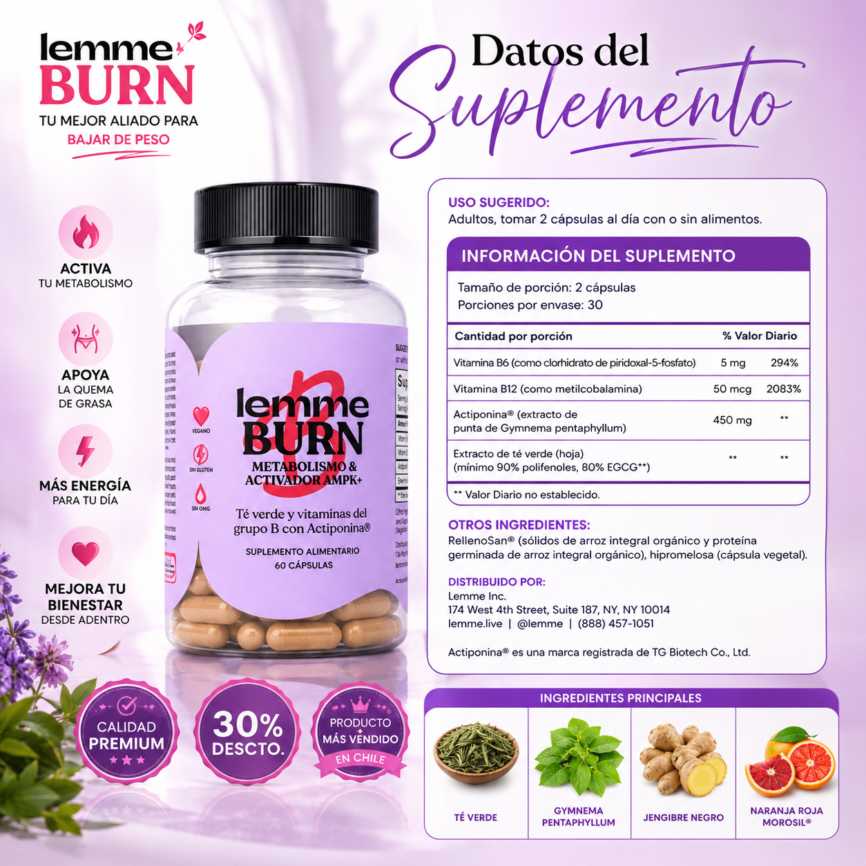 Lemme Burn - Tu Mejor Aliado para Bajar de Peso