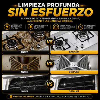 VaporClean 2500 - Tecnología de Limpieza Inteligente