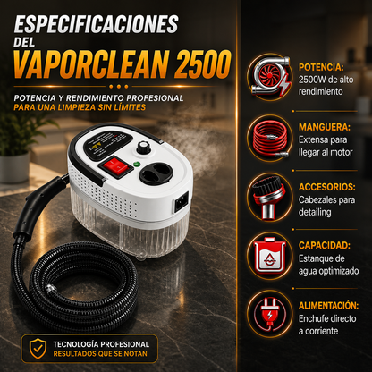 VaporClean 2500 - Tecnología de Limpieza Inteligente