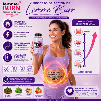 Lemme Burn - Tu Mejor Aliado para Bajar de Peso