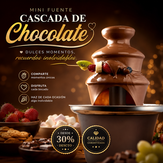 Mini Fuente Cascada De Chocolate