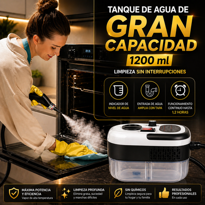 VaporClean 2500 - Tecnología de Limpieza Inteligente