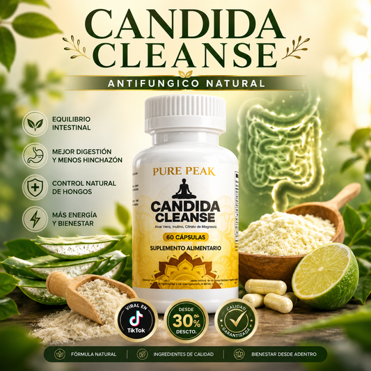 Candida Cleanse - Bienestar que comienza desde adentro.