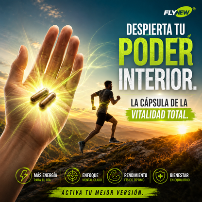 Shilajit Ultra by FLYNEW- Energía Natural de Formula Ultra Potente  (60 cápsulas)