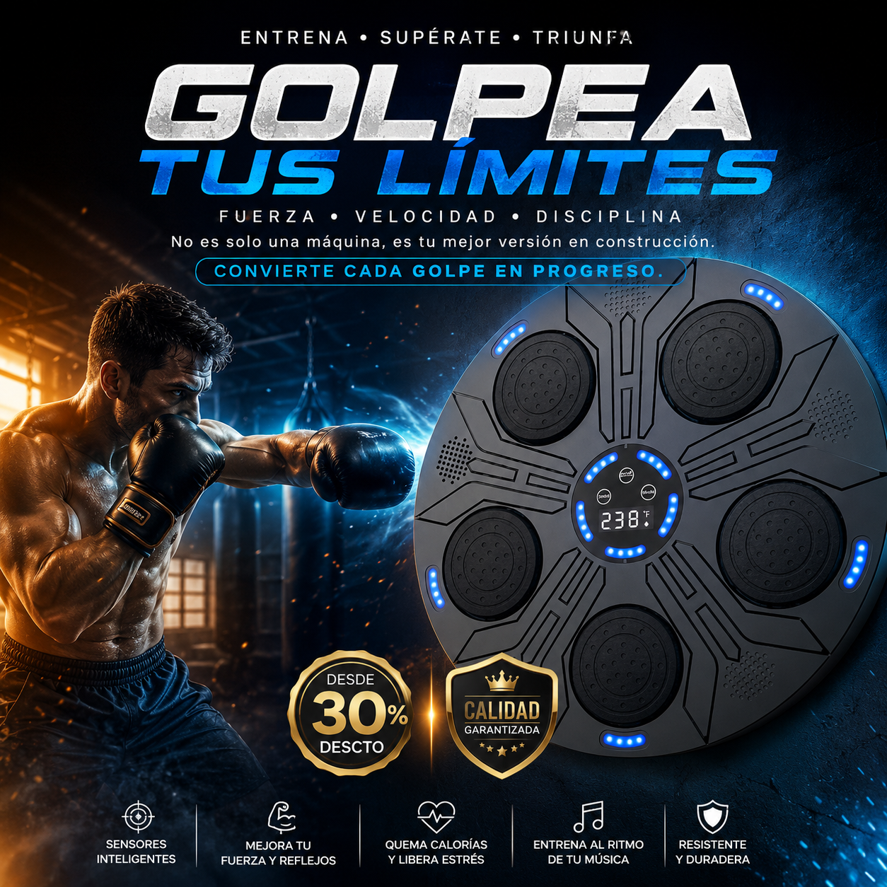 Máquina de Boxeo Profesional