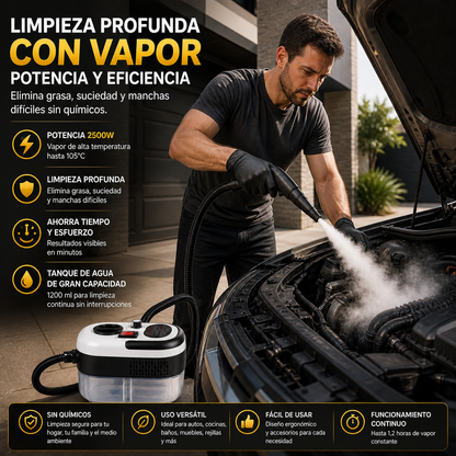 VaporClean 2500 - Tecnología de Limpieza Inteligente